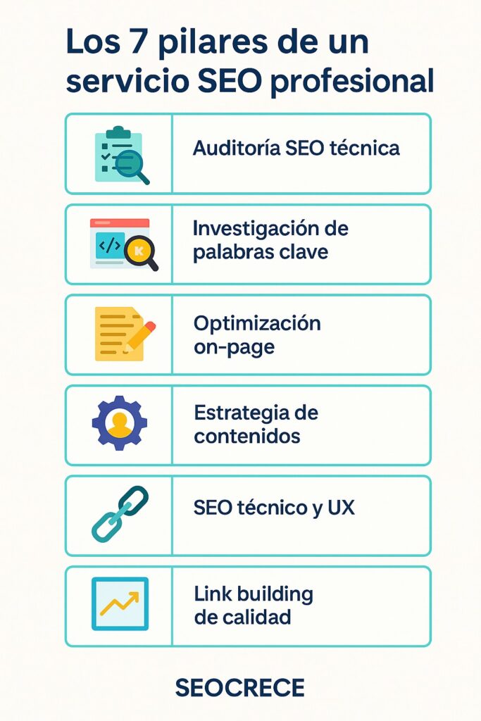 Servicios SEO: todo lo que incluye
